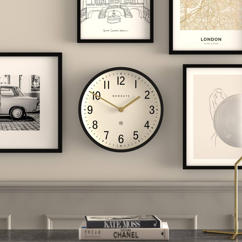 NEWGATE® Master Edwards Wall Clock | Mid Century Style Clock