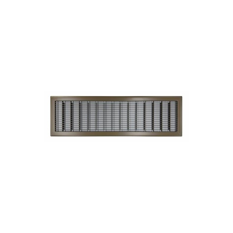 Heavy Duty Floor Return Air Grille, 8 in x 30