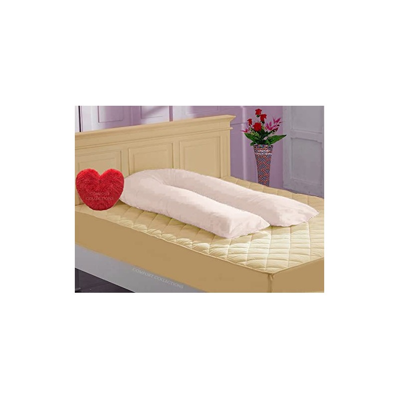 Comfort Collections U Shaped Pillowcase Cover Pregnancy Maternity Nursing Full