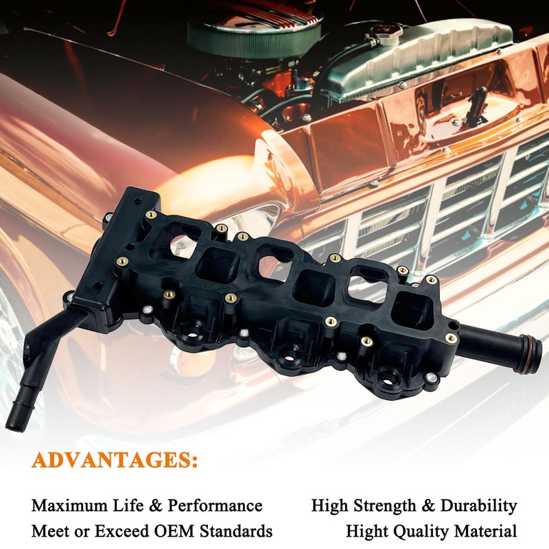 LLANNDER Engine Intake Manifold with Gaskets For Ford Explorer 3.3L