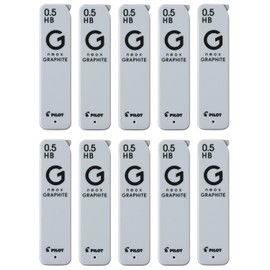 PILOT 10HRFG05HB Sharp Refill, Neox Graphite, 0.5mm, HB, 10pcs