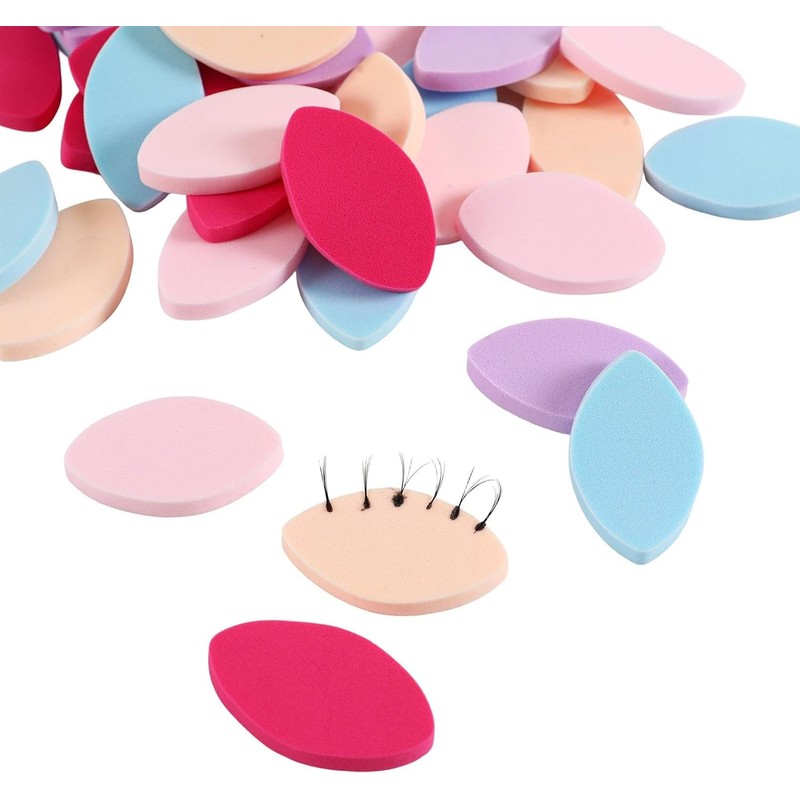 predolo 100 esponjas de práctica con forma de ojo, almohadillas