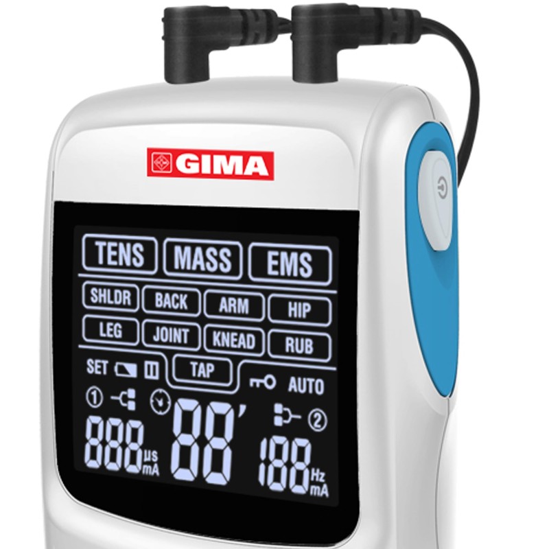 GIMA-THER TENS/EMS - 2 canali - 36 programmi