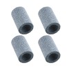 E-outstanding Round Dart Sharpener 4PCS 1.6x2.5cm Sharpening Stones for Steel Tip Point Darts Dart Grinder