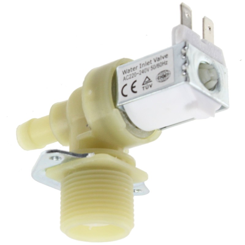 SPARES2GO Electric Water Fill Single Inlet Solenoid Valve for Bosch