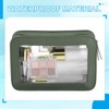 PATIKIL Clear Makeup Bag, Waterproof Travel Toiletry Bag with Zipper