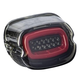 Eagle Lights HALOZ Layback LED Tail Light with Turn Signals for Harley Davidson Motorcycles