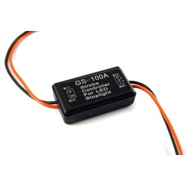 Xotic Tech 1 x Strobe Flash Module Controller Box Flasher Module for Car Trunk 3rd Brake Light High Mount Stop Lamp, GS-100A 12V
