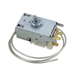 Lichtblau Thermostat Ranco K59-H1342 I Replacement Fridge for Küpperbusch 421740 I Fridge Thermostat Cold Off: -30.5° Warm Off: -13.5° Constant On: +5° I Capillary Tube 600 mm