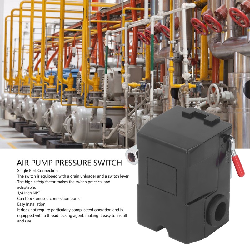Air Compressor Pressure Switch Single Port 6 to 8kg 95