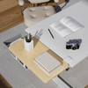 PEGZONE Desk Extender Tray, 24" x 14.4" Clamp On Desk