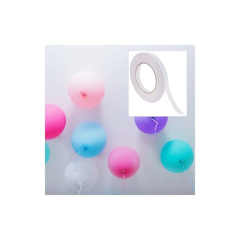 Homoyoyo 2rollos Cinta Adhesiva De Doble Cara Rollo Resistente y