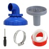 HUAREW 5pcs Pool Jet Nozzle Set, 360° Swivel Rotatable Pool