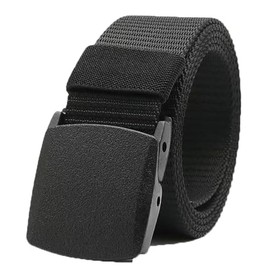 DIVESTAR Freediving Weight Belt, 59 inches, Nylon Snorkeling Spearfishing Webbing Strap with Quick-Release Plastic Buckle (Black, 59 Inch)