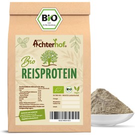 Organic Rice Protein | 250g | 83% Protein Content | Vegan Protein Powder | Gluten Free | Direct from Achterhof