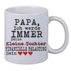 Kaffee Tasse Papa ich werde immer deine finanzielle belastung sein