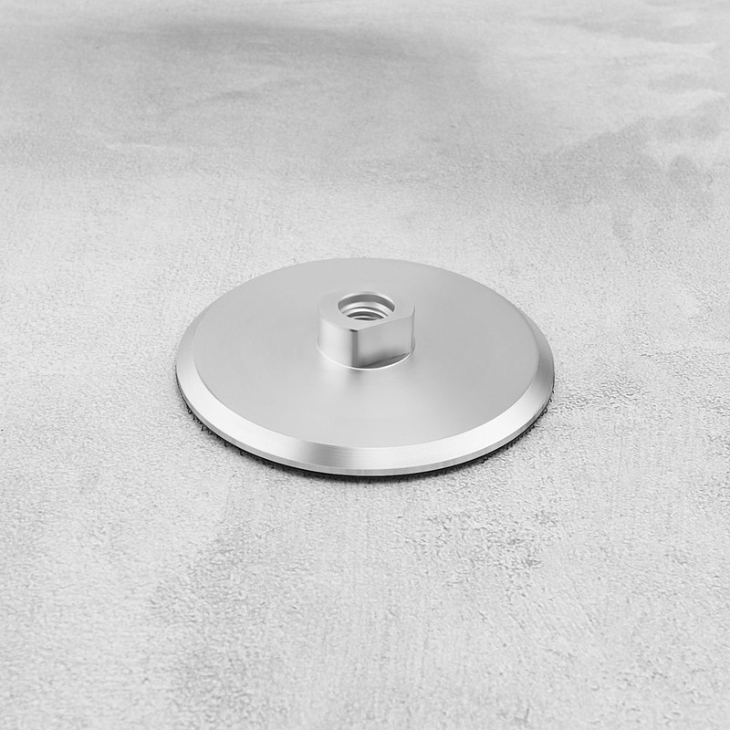 Create idea 1PC 5inch/125mm Aluminum Backer Pad Diamond Polishing Pads