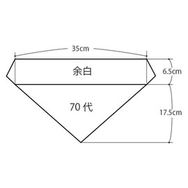 Summertime Putting (Altar, Triangular, Inlining) Dovetsuke (Light Blue, 13.8 inches (35 cm) Wide (70s)