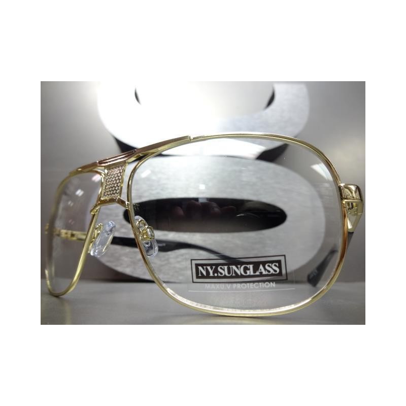 NYS Eyewear Men or Women Classic Vintage Retro Style Clear