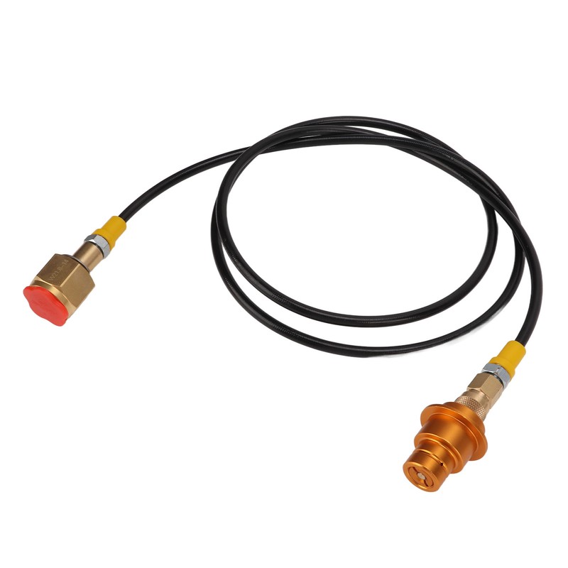 CO2 Tank Adapter Hose 60 Inch Brass ABS Soda Machine
