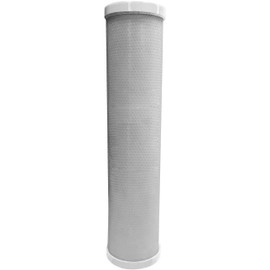GE Whole House Advanced Replacement Filter, Fits GE GXWH60T System, Reduces Chlorine, Sand & Sediment for Better Water, High Flow, Easy Install, Twist & Lock Design, Replace Every 3 Months, FXWPX