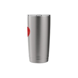 Small Vintage Canada Germany Flag for Proud German Canadian Stainless Steel Insulated Tumbler