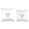 Statement Blend I am Blessed with Many Friends Throw Pillow,
