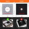 Gas Stove Protectors, Reusable Burner Covers, top Range Liners for