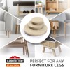 Felt Furniture Pads X-PROTECTOR 235 PCS Premium Furniture Pads -