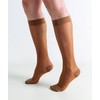 BIOS Living Women Compression Trouser Socks Sheer Beige XL 20-30mmHg