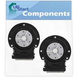 2-Pack 4681EA2001T Washer Drain Pump Motor Replacement for LG WM8000HVA Washing Machine - Compatible with 4681EA2001T Water Pump - UpStart Components Brand
