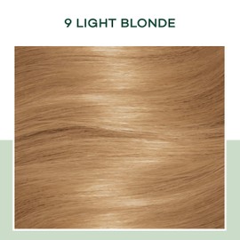 Clairol Natural Instincts Demi-Permanent Hair Dye, 9 Light Blonde Hair Color, Pack of 3