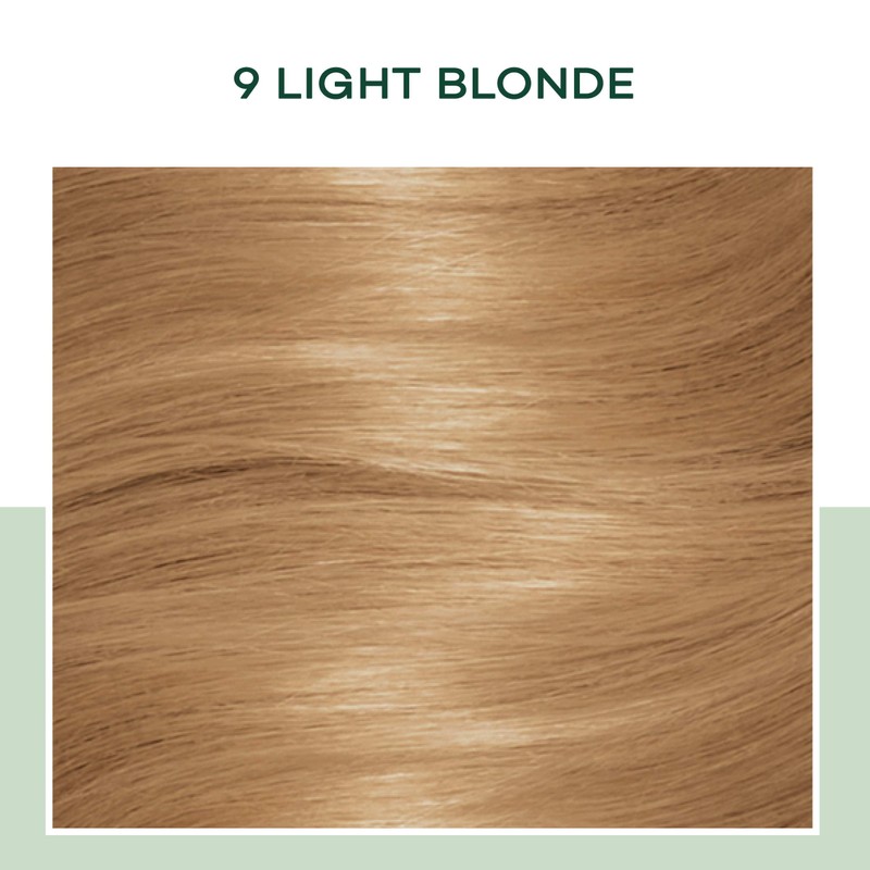 Clairol Natural Instincts Demi-Permanent Hair Dye, 9 Light Blonde Hair