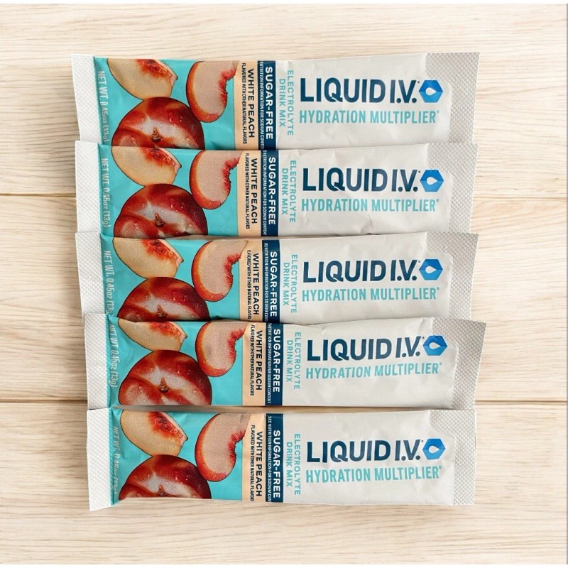 Liquid I.V. 26 Pack White Peach-Hydratio