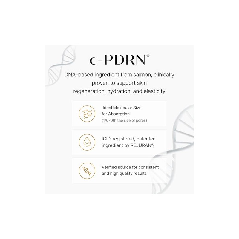 Rejuran Crema Activa Mejorada, Dot Pdrn Rejuvenecimiento Profundo Salmon