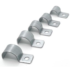 SZB Single Saddle Band Single Saddle Cable Clip R Type Wiring Stopper Cable Holder Wiring Accessories Cord Clip (15-16mm, 30pcs)