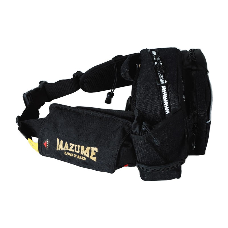 mazume MZLJ-776 Inflatable Pouch (for waist bag attachment), Black Clay,