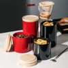 Sweejar Kitchen Canisters Ceramic Food Storage Jar, Stackable Containers with