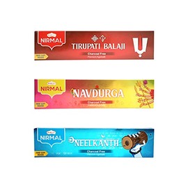 Shubhkart Premium Incense Sticks - Pack of 3 Incense, 210 Sticks Neelkanth, Navdurga & Tirupati Balaji