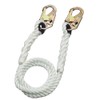 Peakworks Fall Protection Restraint Lanyard with Rope and 2 Snap