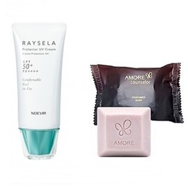 NOEVIA Laisla Protector UV Face Sun Cream + Soap / 노에비아 레이슬라 프로텍터 UV 페이스 썬크림+ 비누