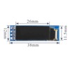 WayinTop 0.91 Inch OLED Display I2C SSD1306 OLED LCD 128x32