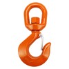 Leero 5 Tons Swivel Lifting Hook, Heavy Duty G80 Self
