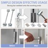 Door Hinge Adjustment Tool - Long Handle Double Headed Tool