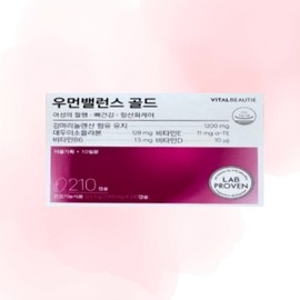 Vital Beauty Women's Balance Gold Double Planning [Country of Origin: Domestic], 1 piece, 70 servings / 바이탈뷰티 우먼밸런스골드더블기획 [원산지:국산], 1개, 70회분