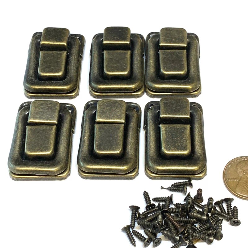 endlessparts 6 Piece BXR vintage style small box hardware lock