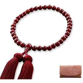 Fighters 仏壇 is, Wrinkle Buddha Mala Bead Women's Silk miyako Tassels Agate (Agate) [Mala Bag Set] w – 026 Kyoto 念珠 All Sect Will Last For Many Years