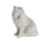 Solid Rock Stoneworks Lassie Concrete Statue, 11" Tall, Marble Tone