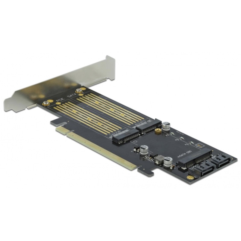 Delock PCI Express x16 Card to 1 x M.2 Key