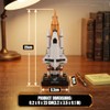 Space Shuttle Building Blocks Set, 616 Pieces Mini Rocket Model